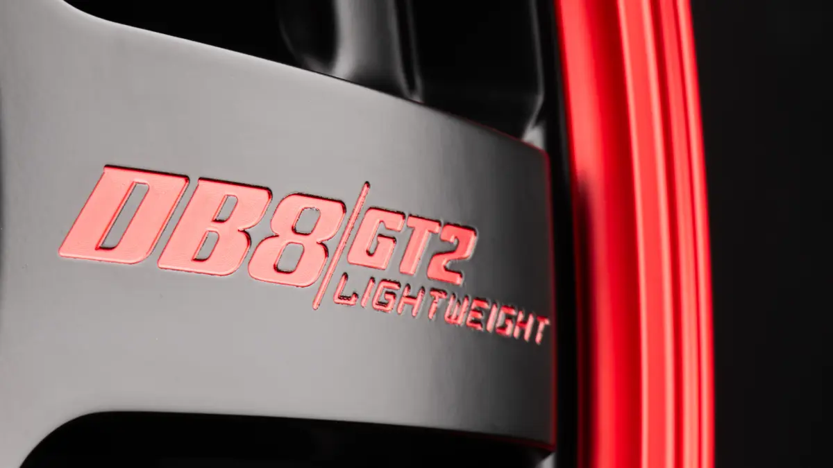 BORBET DB8GT2 black matt rim red Details  