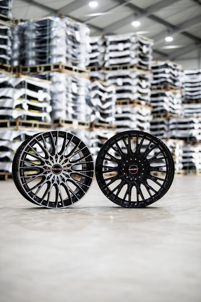 2025 BORBET BTX black polished glossy black glossy HO BORBET7666 klein