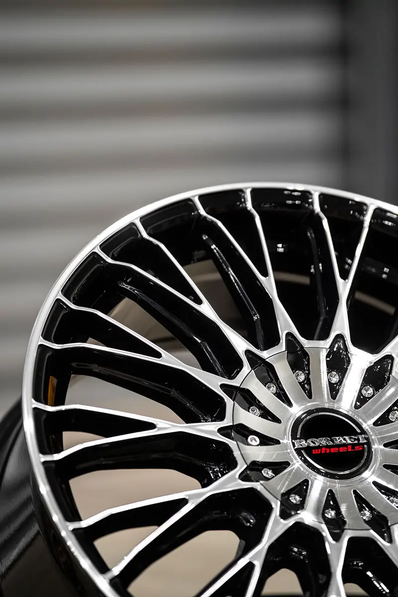 2025 BORBET BTX black polished glossy HO BORBET7636 klein