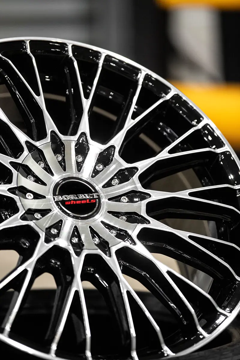 2025 BORBET BTX black polished glossy HO BORBET7637 klein