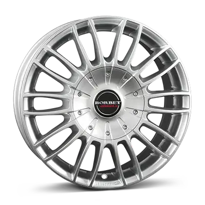 BORBET CW3 sterling silver 17 Zoll