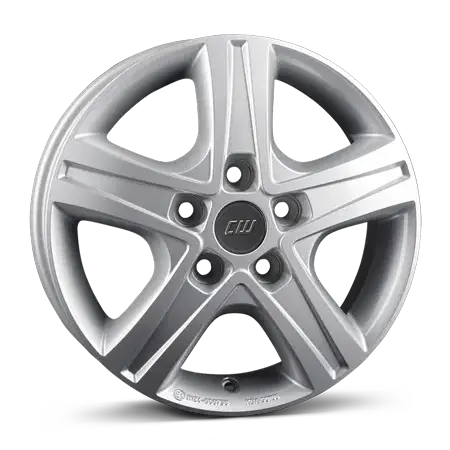 BORBET CWD crystal silver 15&amp;16 Zoll