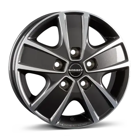 BORBET CWG mistral anthracite polished