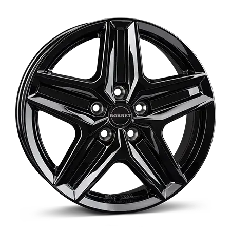 BORBET CWZ black glossy