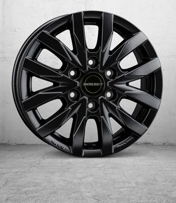 BORBET CW6 16 black matt 2