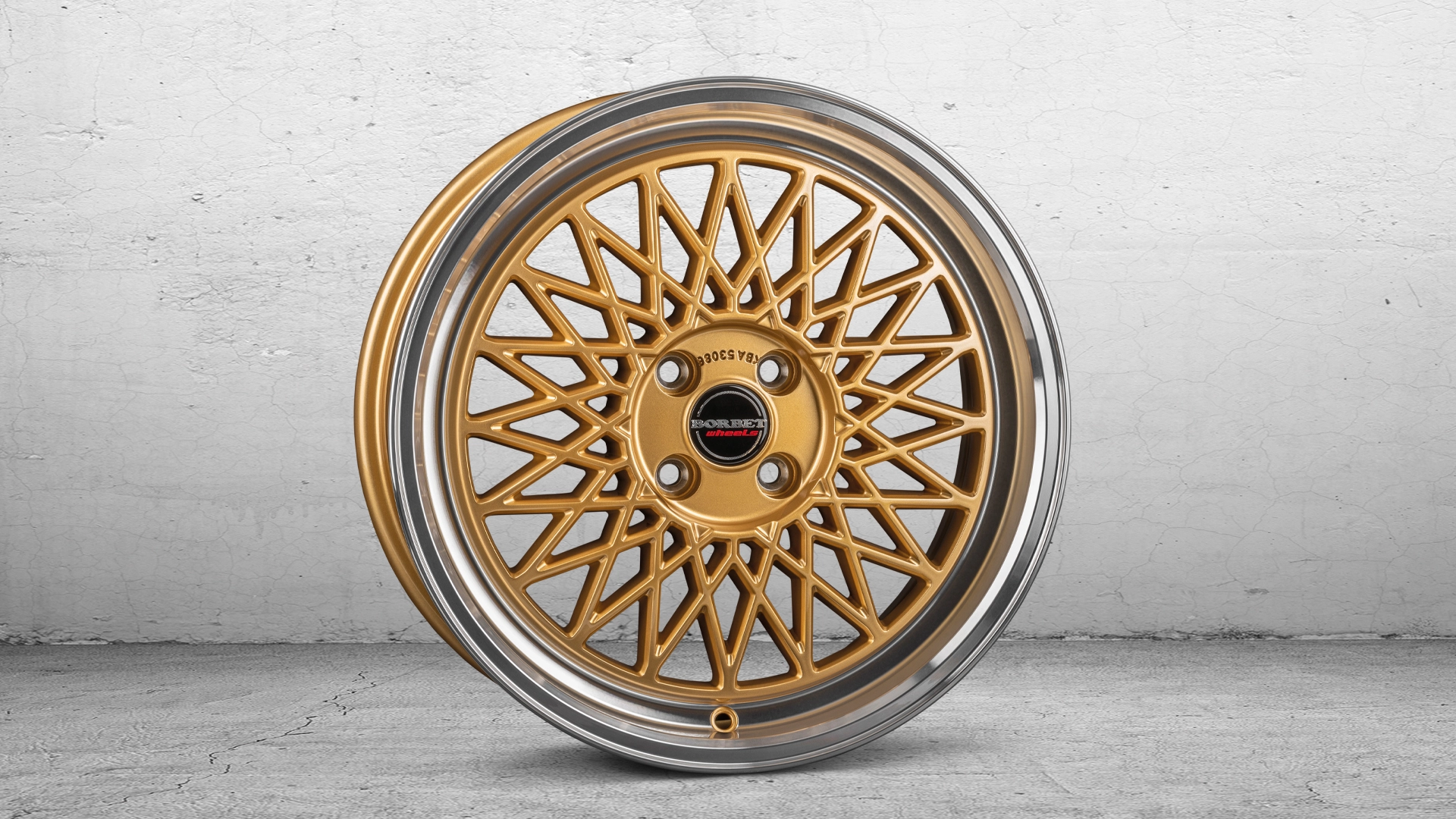 BORBET B gold rim pol. 4L
