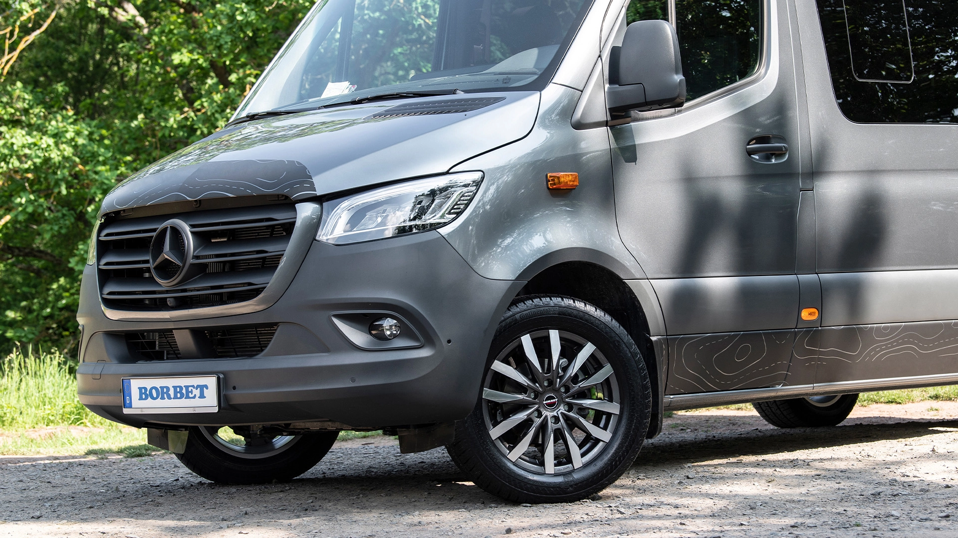 BORBET CW6 mapg 18 Fahrzeug