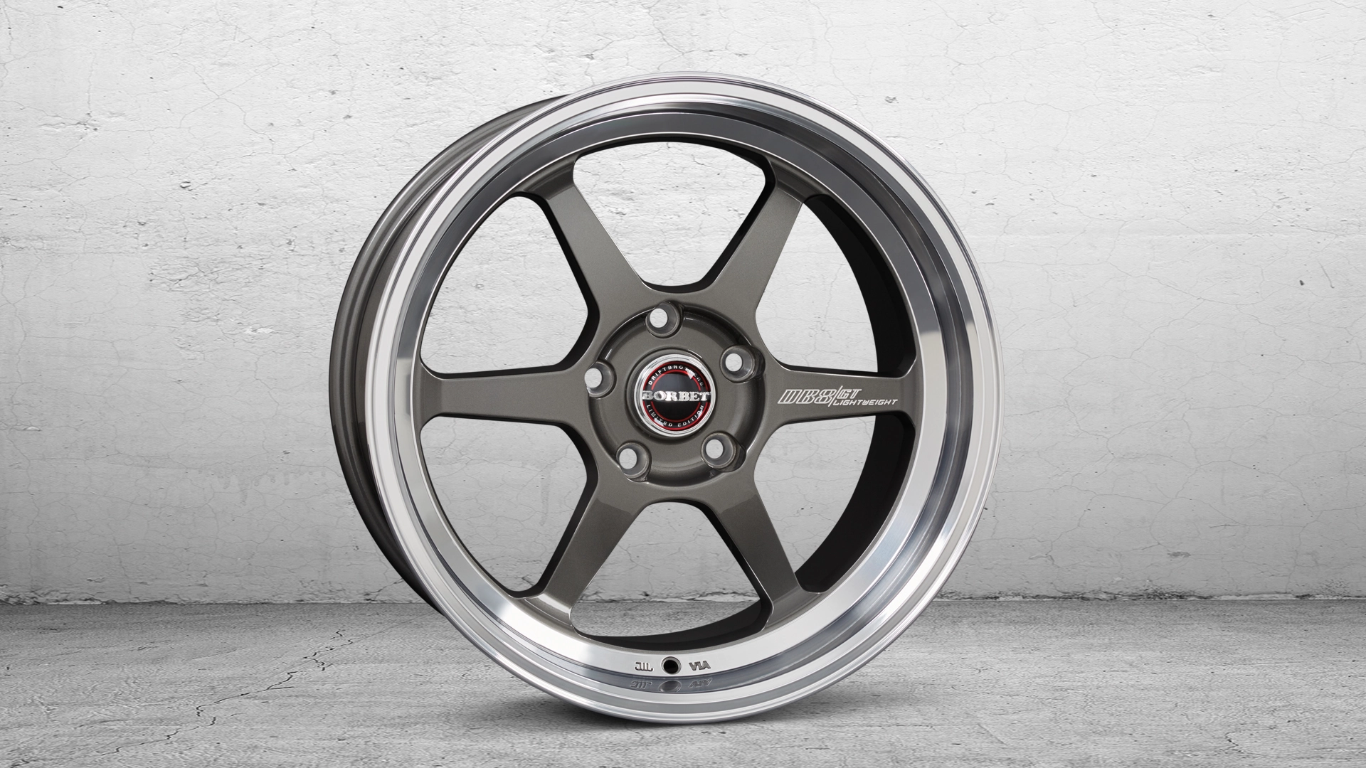 BORBET DB8GT graphite rim pol