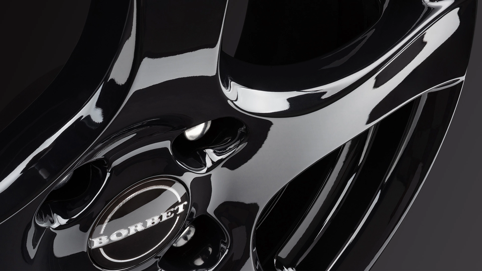 BORBET F black glossy 4-Loch Fahrzeug