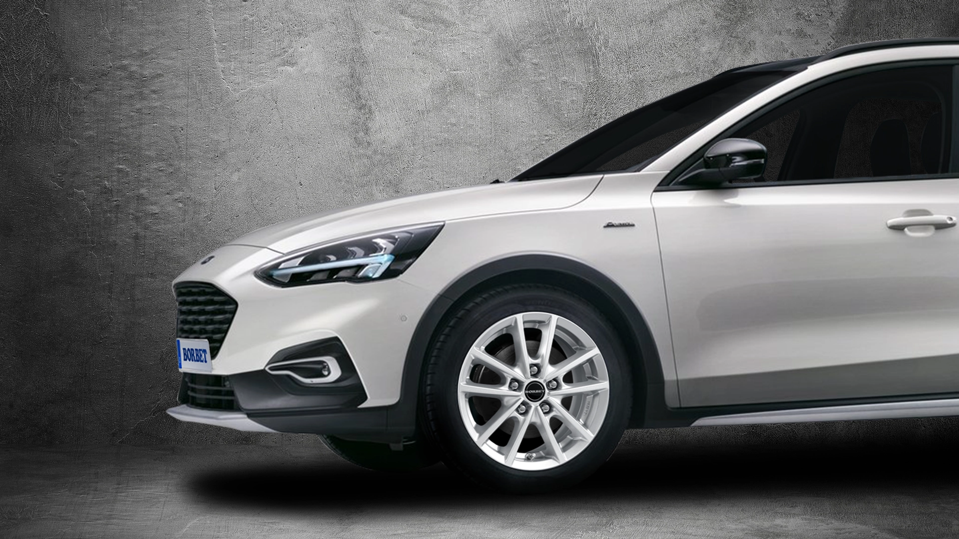 BORBET W crystal silver Ford Kuga