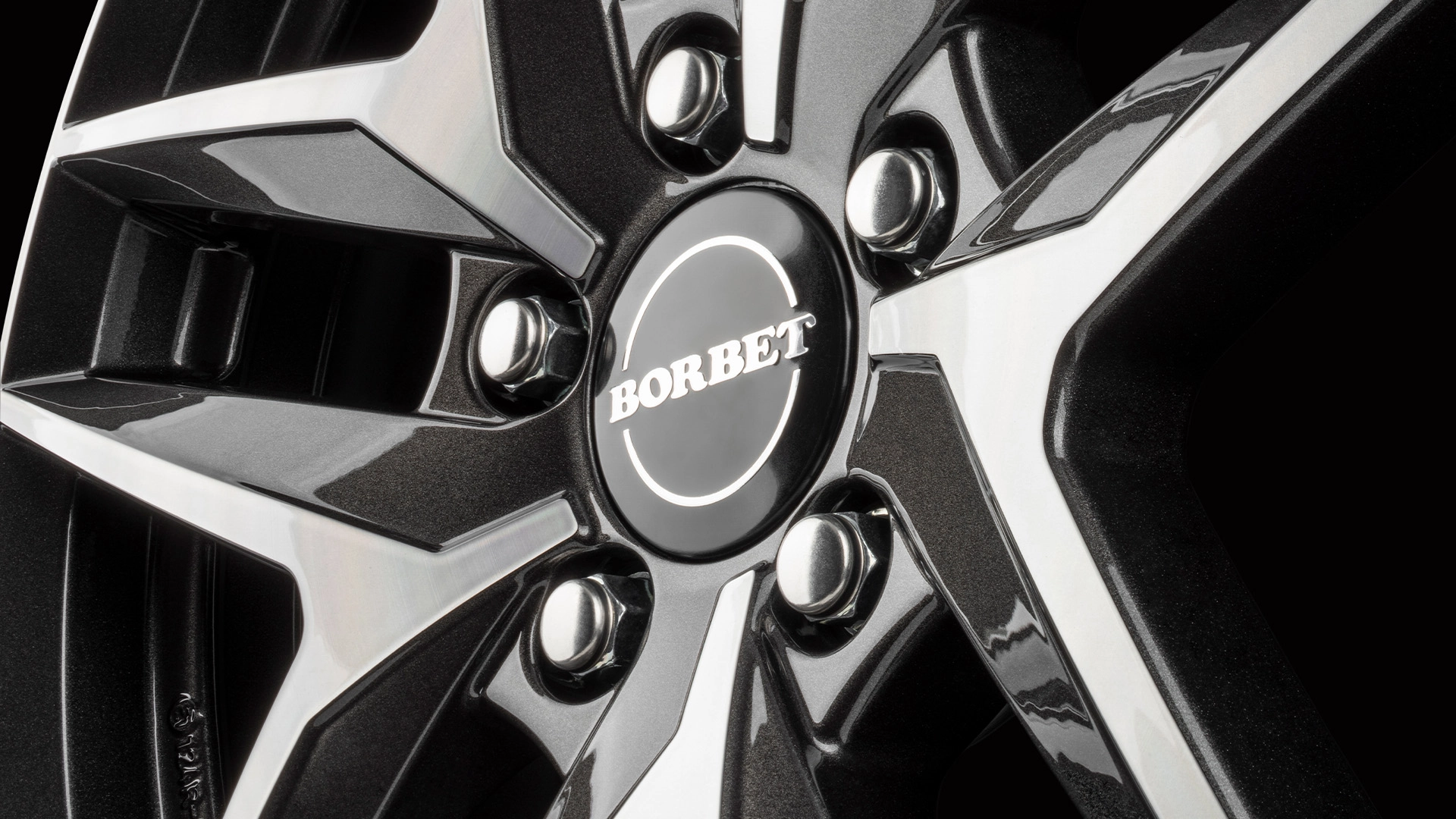 BORBET Z mistral anthracite polished glossy Details