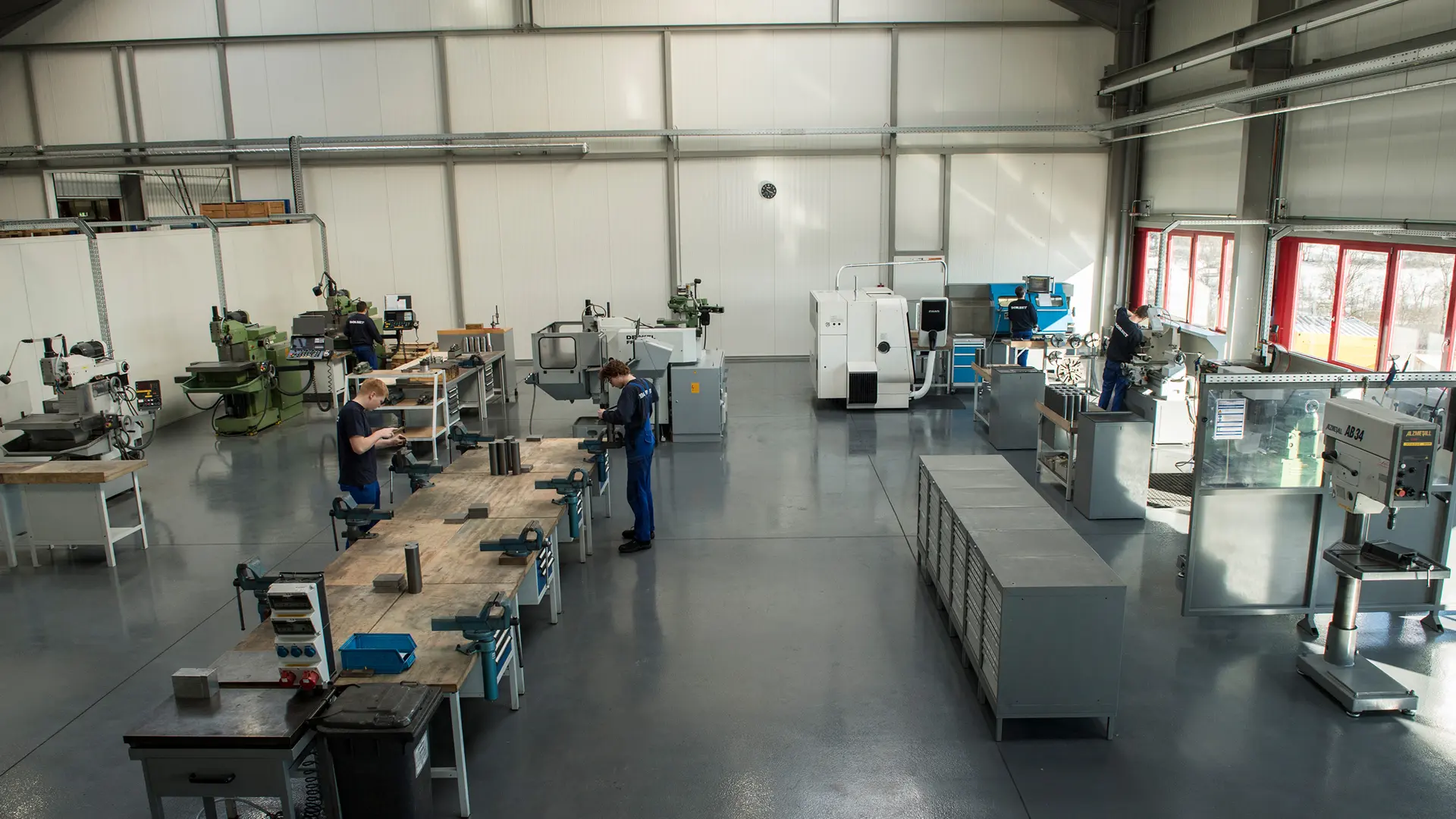 Ausbilungswerkstatt Gewerbliche Ausbildungsberufe