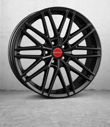 BS5 black matt rote Linse 1