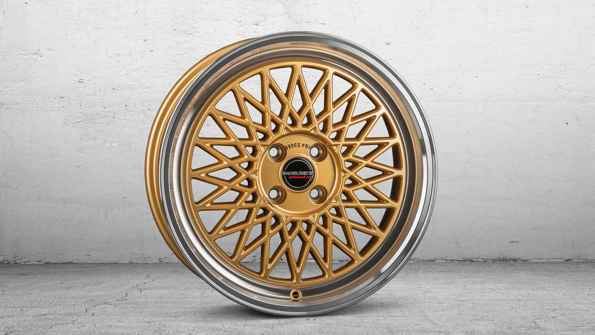 BORBET B gold rim pol. 4L