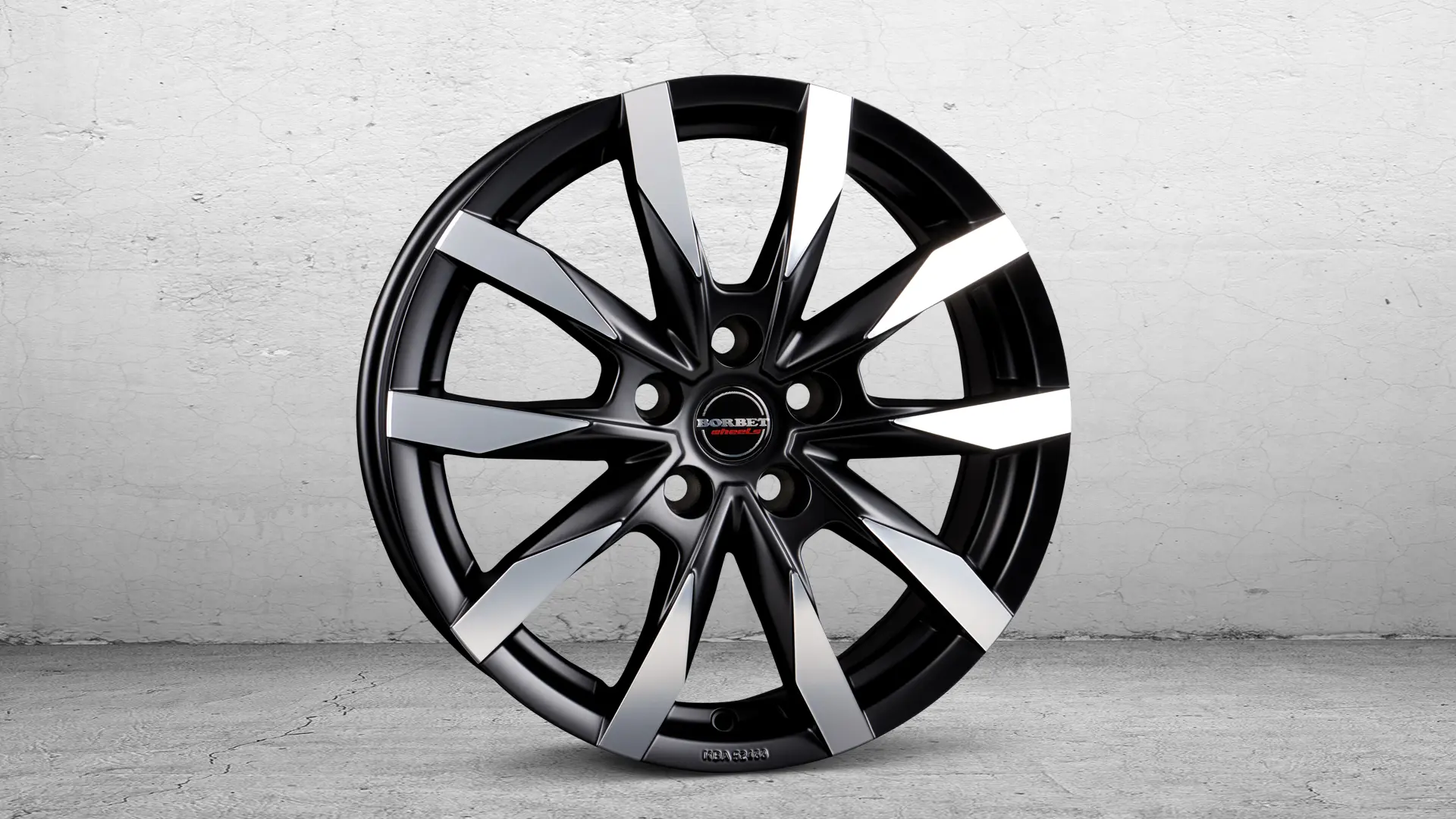 BORBET CW5 black pol matt