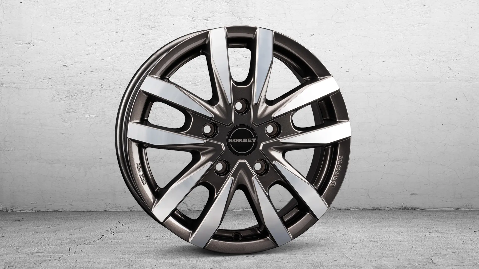 BORBET CW5 16  mistral pol. glossy