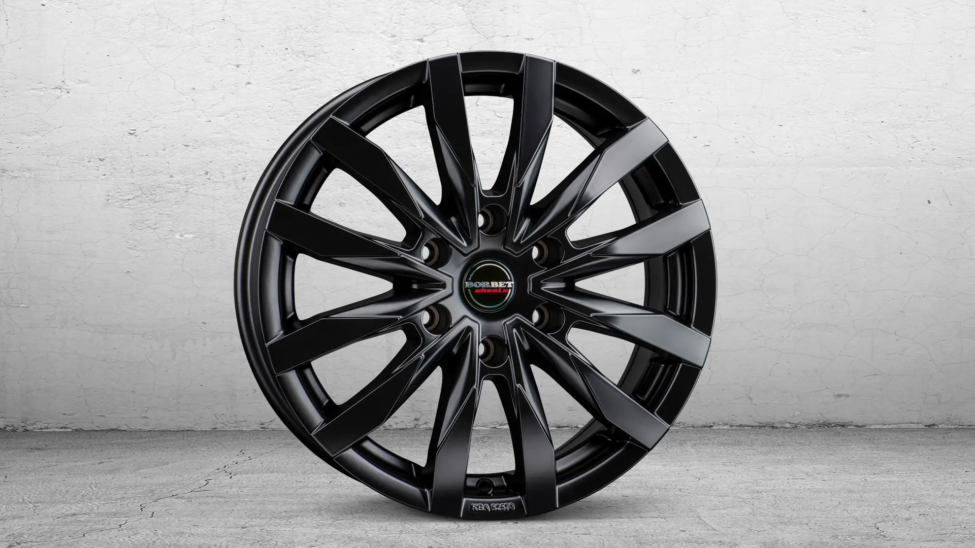 BORBET CW6 18  black matt NEU