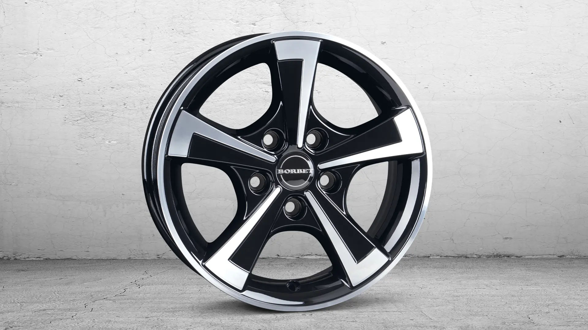 BORBET CWT black pol glossy