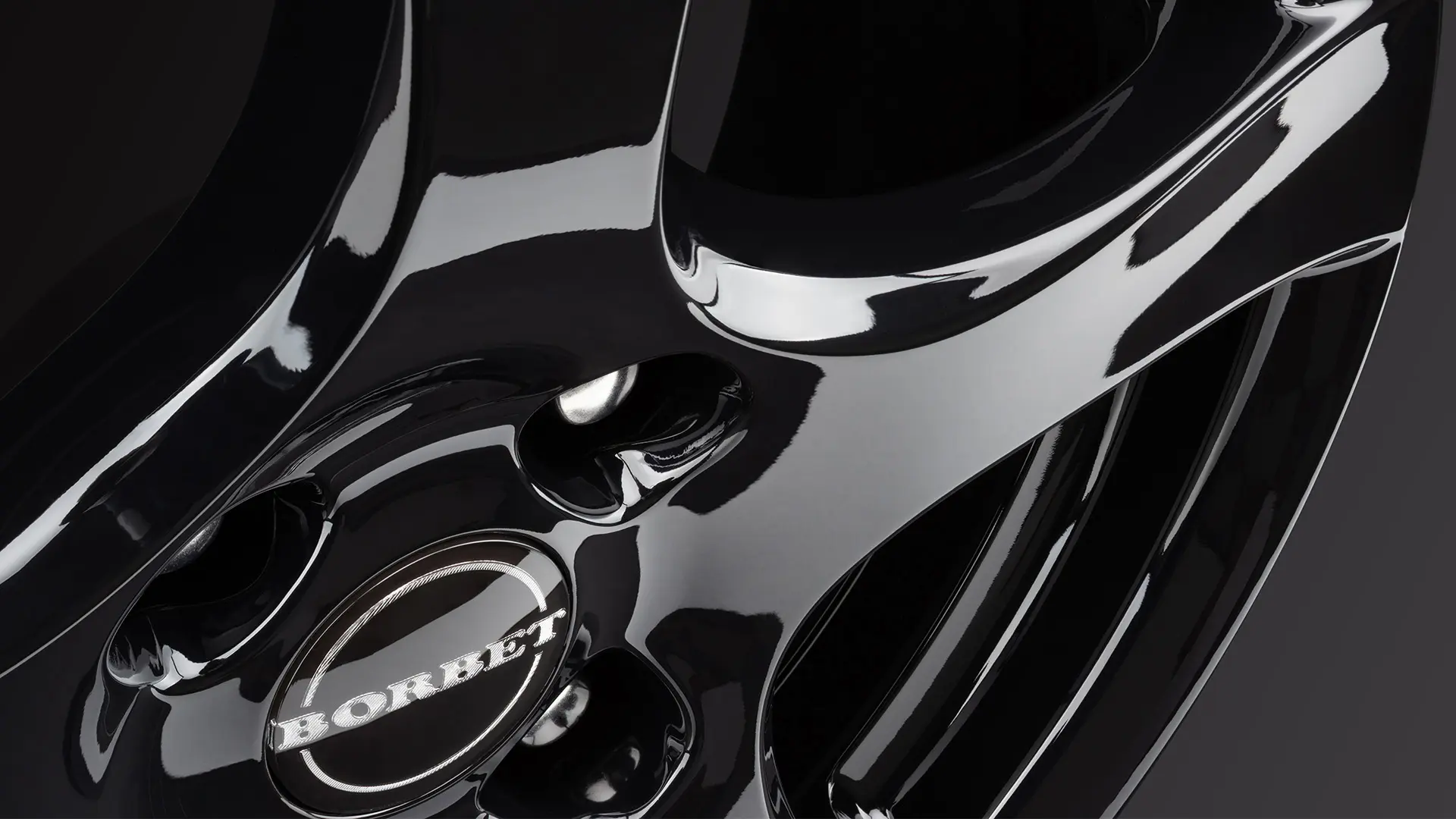 BORBET F black glossy 4-Loch Fahrzeug