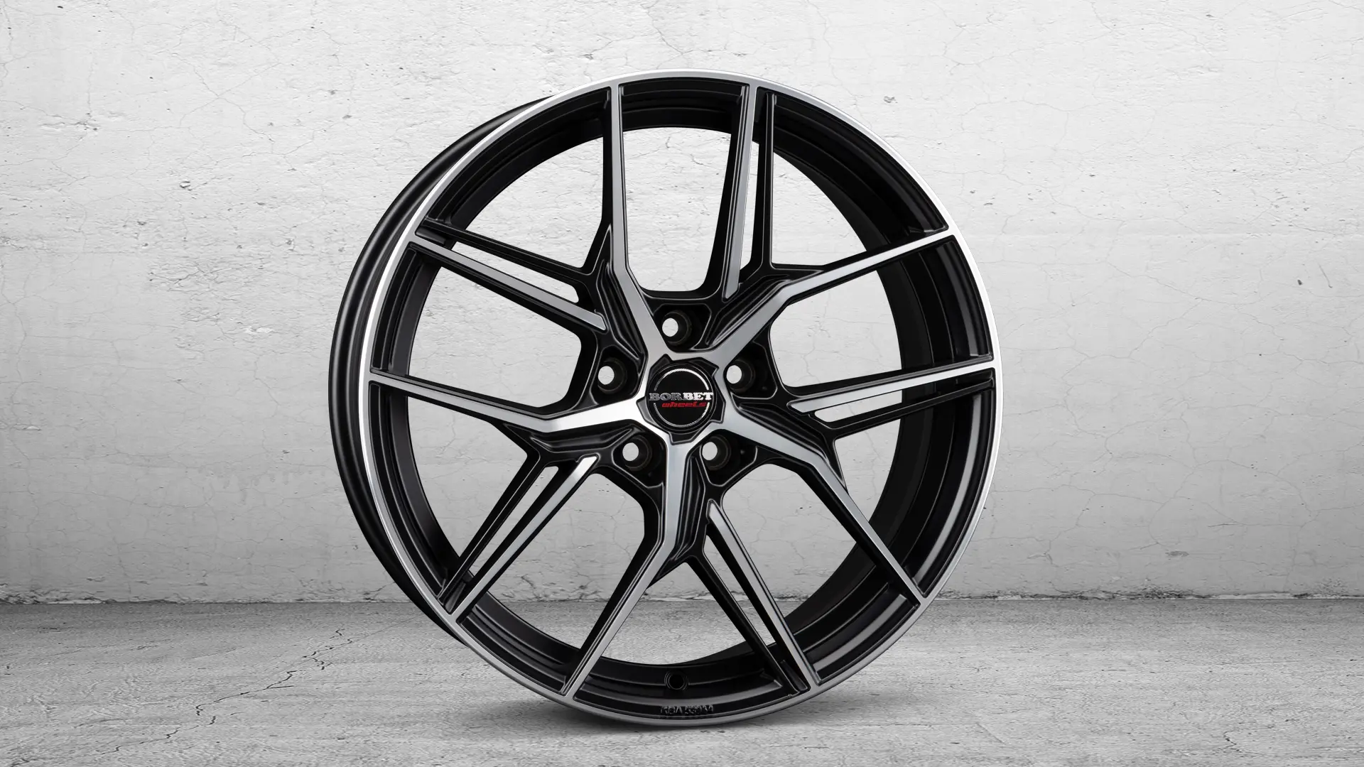 BORBET QX black pol matt