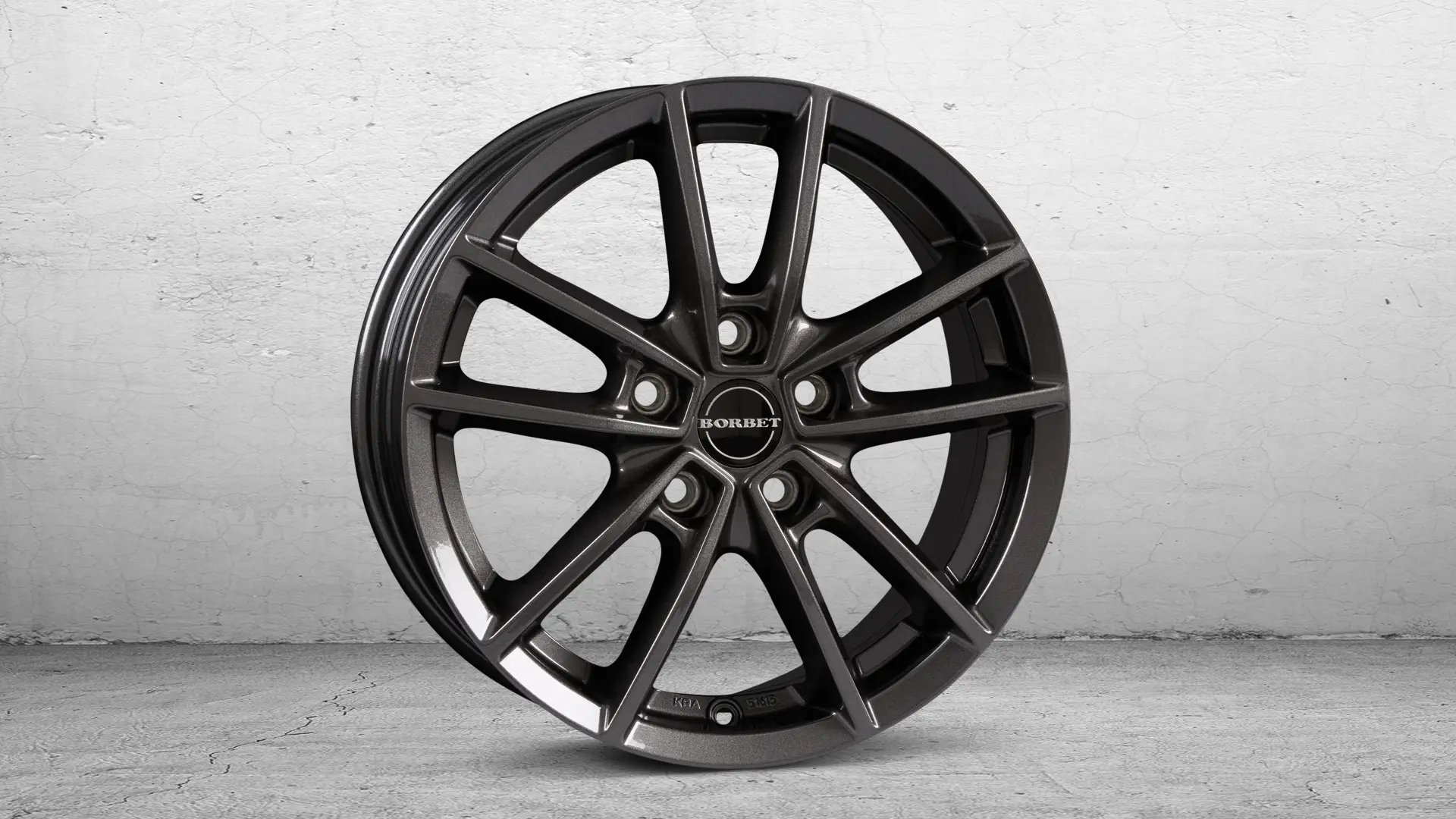 BORBET W mistral ant glossy